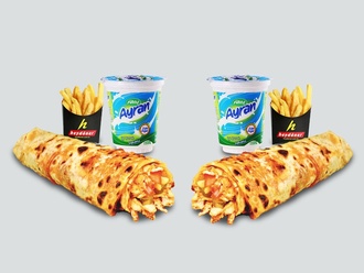 Tavuk Döner Porsiyon Menü görseli