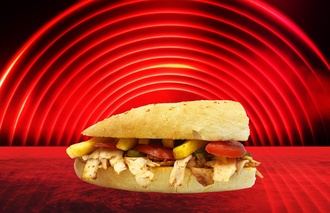 Yarım Ekmek Arası Tavuk Döner görseli