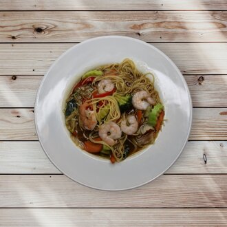 Karidesli Ramen görseli