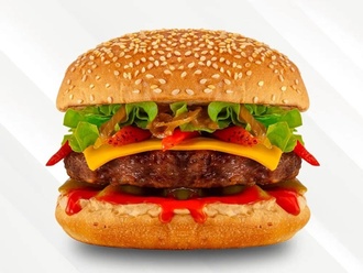 Acılı Burger görseli