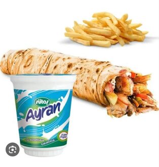 Tavuk Döner Dürüm Menü 1 görseli