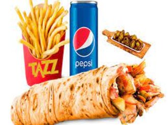 Tavuk Döner Dürüm Menü 2 görseli