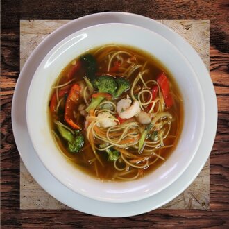 Karidesli & Sebzeli Ramen Çorbası görseli
