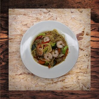 Karidesli Ramen görseli