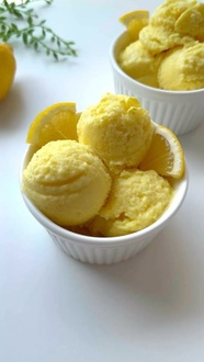 Limonlu Dondurma (1 Kg.) görseli