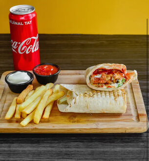 Atom Tavuk Döner Dürüm Menü görseli