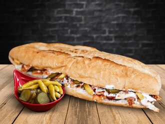 Tam Ekmek Arası Tavuk Döner görseli