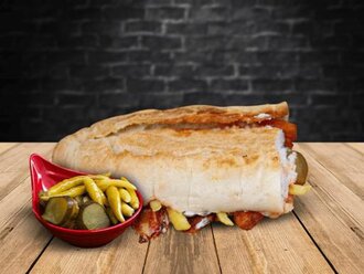 Yarım Ekmek Arası Tavuk Döner görseli