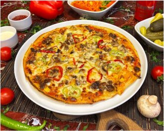 Kavurmalı Pizza görseli