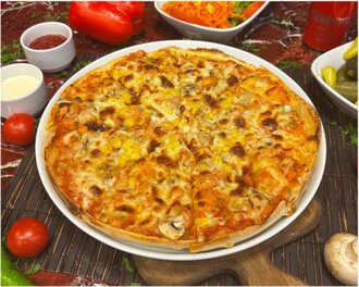 Mantarlı Pizza görseli