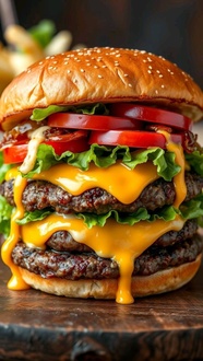 Double Cheeseburger görseli