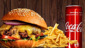 Classic Cheeseburger Menü görseli