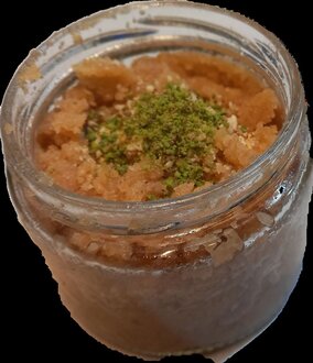 Karamelli İrmik Helvası görseli