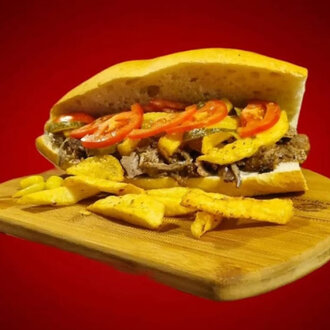 Üç Çeyrek Ekmek Arası Et Döner görseli