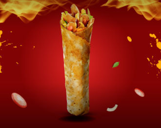 Large Tavuk Döner Dürüm görseli