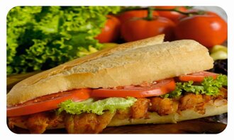 Yarım Ekmek Arası Tavuk Döner görseli