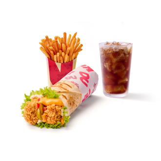Chicken Wrap Menü görseli