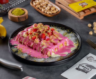Frambuazlı Waffle (2 Kişilik) görseli