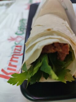 Jumbo Çiğ Köfte Dürüm (180 G,çift Lavaş) görseli