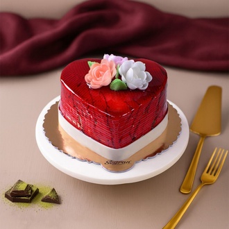 Kırmızı Kalp Pasta (No.1) görseli