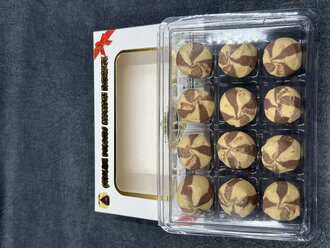 Çikolata Dolgulu Leblebili Kurabiye (360 Gr.) görseli