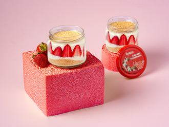 Çilekli Magnolia [Cam Kavanozda} görseli