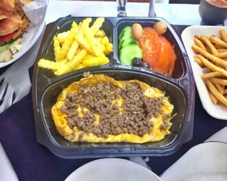 Kıymalı Omlet görseli