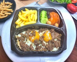 Sahanda Kavurmalı Yumurta görseli