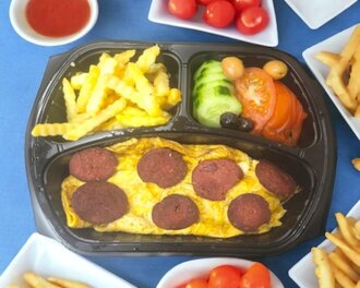 Sucuklu Omlet görseli