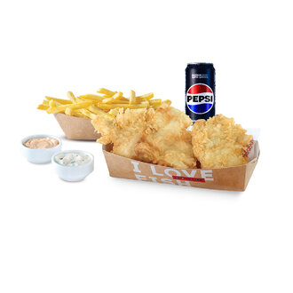 Fish & Chips Menü görseli