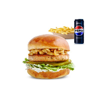 Somon Burger Menü görseli
