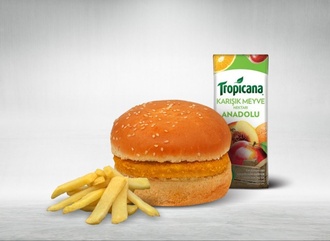 Jr. Kids Chicken Burger Menü 2 görseli