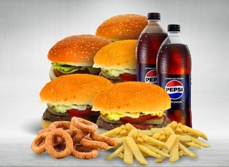 5'Li Jr. Burgerro Menü görseli