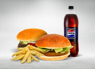 2'Li Jr. Chicken & Jr. Burger Menü görseli