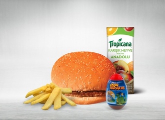 Jr. Kids Burger Menü 1 görseli