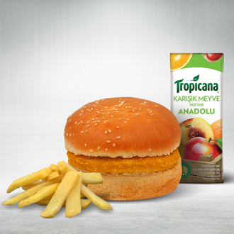 Jr. Kids Chicken Burger Menü 2 görseli