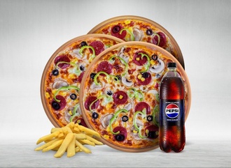 3 Orta Special Pizza Menü görseli