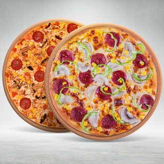 2 Büyük Boy Klasik Pizza görseli