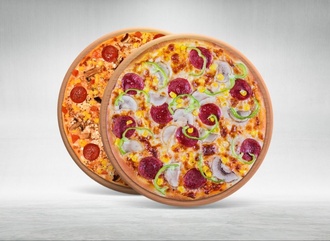 2 Büyük Boy Klasik Pizza görseli