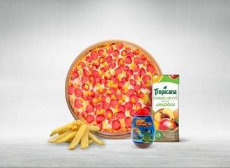 Kids Pizza Menü 1 görseli