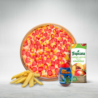 Kids Pizza Menü 1 görseli