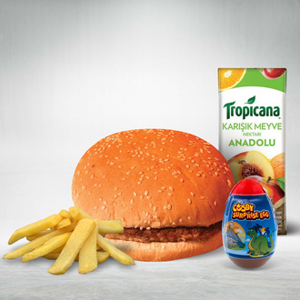 Jr. Kids Burger Menü 1 görseli