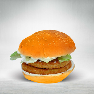 Jr. Double Chicken Burger görseli