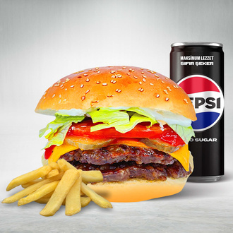Big Double Cheeseburger Menü görseli