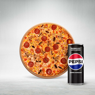 Küçük Boy Pizza Menü görseli