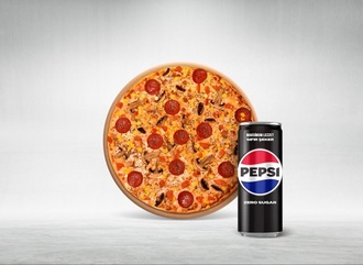 Küçük Boy Pizza Menü görseli