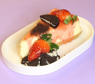 Oreo Çilek Cheesecake görseli