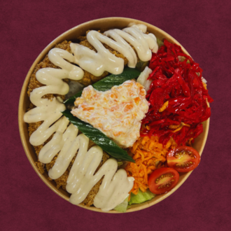 Trüf Mayo Soslu & Çıtır Tavuk Bowl görseli