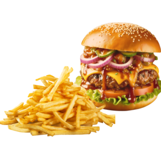 Köz Patlıcan Burger görseli