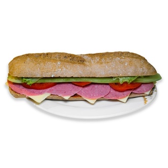 Salamlı Kaşarlı Sandviç görseli